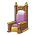 Purple Throne Color PNG