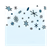 Snowflakes Color PNG