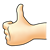 Thumbs Up Color PNG