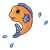 Jumping Orange Fish Color PNG