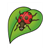 Ladybug on a Leaf Color PDF