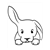 Gray Rabbit Head Line PDF