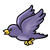 Flying Bird Color PNG