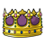 Jeweled Crown Color PNG