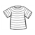 Striped T-shirt Line PDF