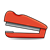 Red Stapler Color PNG