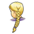 Girl with Braid Color PNG
