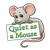 Mouse Holding Sign Color PNG