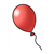 Red Balloon Color PDF