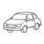 Small Car Line PNG