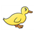 Sitting Yellow Duck Color PDF