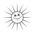 Smiling Sun Line PNG