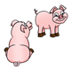 Two Pigs 