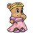 Princess Teddy Bear Color PDF