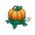 Pumpkin with Vines Color PDF