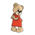 Girl Bear Color PNG
