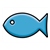Fishing Symbol Color PDF