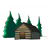 Log Cabin Color PDF
