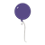 Purple Balloon Color PNG
