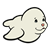 Baby Seal Color PNG