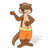 Brown Otter Color PNG