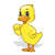 Pointing Duck Color PDF