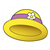 Yellow Lady's Hat Color PDF