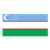 Uzbekistan Flag Color PNG