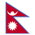 Nepal Flag Color PNG