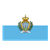 San Marino Flag Color PNG
