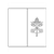 Vatican City Flag Line PDF