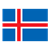 Iceland Flag Color PNG