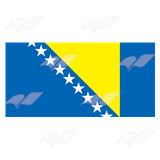 Bosnia and Herzegovina Flag