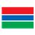 Gambia Flag Color PNG