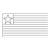 Liberia Flag Line PNG