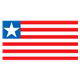 Liberia Flag 