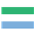 Sierra Leone Flag Color PDF