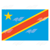 Democratic Republic of the Congo Flag