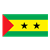 Sao Tome and Principe Flag Color PNG