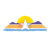 Star Mountains Color PNG