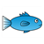 Blue Fish Color PDF