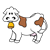 Cow Wearing Bell Color PNG
