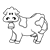 Cow Wearing Bell Line PNG