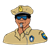 Law Enforcement Man Color PNG
