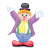 Clown 1 Color PNG