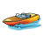 Motorboat Color PNG