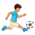 Soccer Boy Color PNG