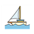 Boat on Ocean Color PDF