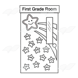 First Grade Door
