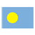 Palau Flag Color PDF